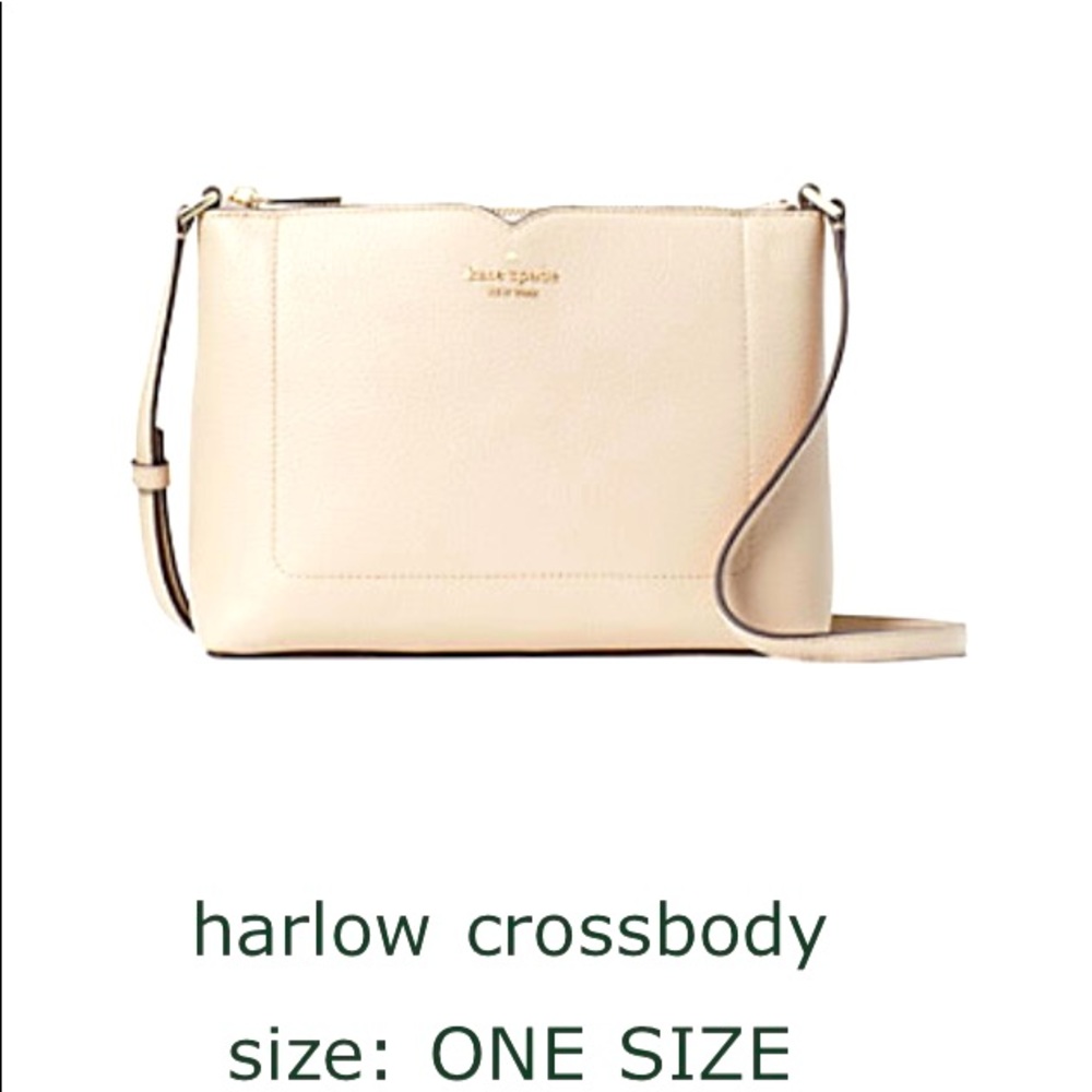 Kate spade Harlow crossbody. Beautiful blush color.